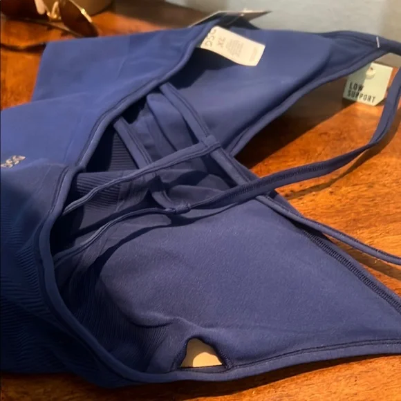 DSG Women's Blue Sports Bra - Picture 4 of 5